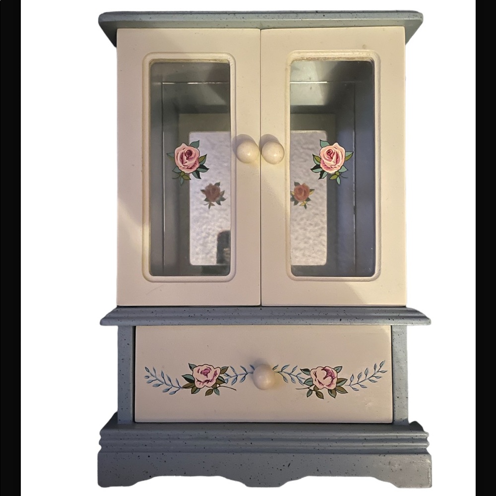 Hand Painted Jewelry Box